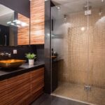Bathroom With Fancy Shower